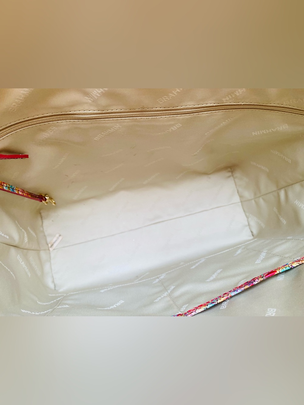 ❤️GORGEOUS “APRIL” Brahmin XL Tote ❤️ - Picture 10 of 16